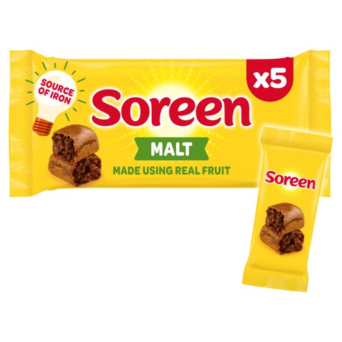 Soreen 5 Individual Malt Lunchbox Loaves