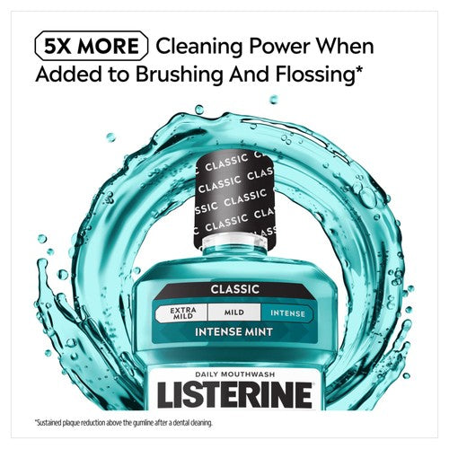 Listerine Essentials Cool Mint Mouthwash 1L
