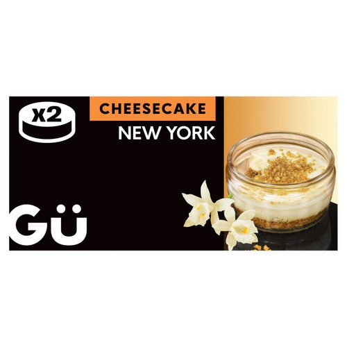 Gu New York Cheesecake Dessert 2 x 70g