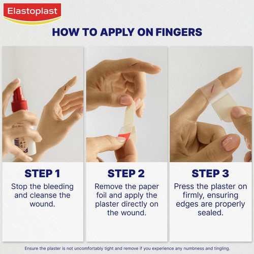 Elastoplast Second Skin Hydrocolliod Finger Plaster