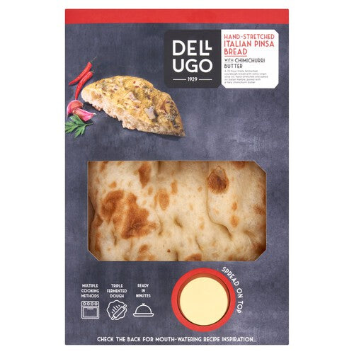 Dell'Ugo Italian Pinsa with Chimichurri Butter