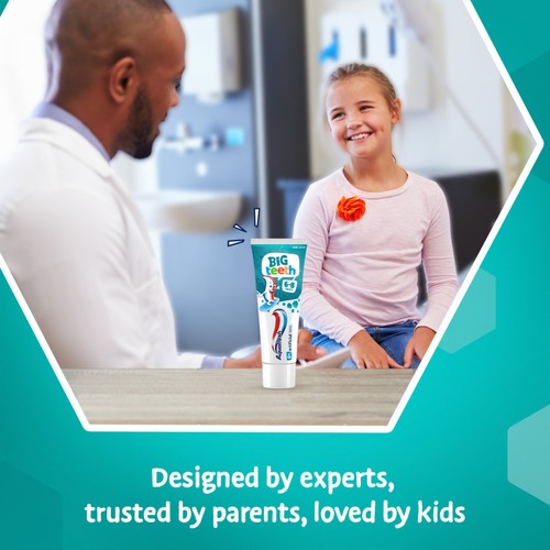 Aquafresh Kids Big Teeth Toothpaste 6-8 Years, 75ml