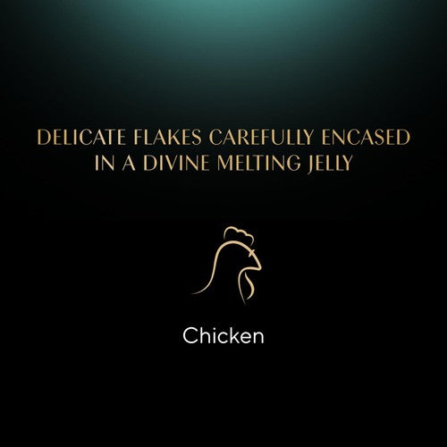 SHEBA Fine Flakes Cat Tray with Chicken in Jelly