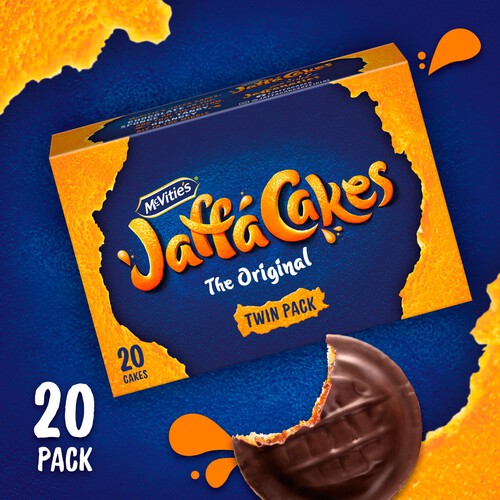 McVitie's Jaffa Cakes Original Biscuits Twin Pack