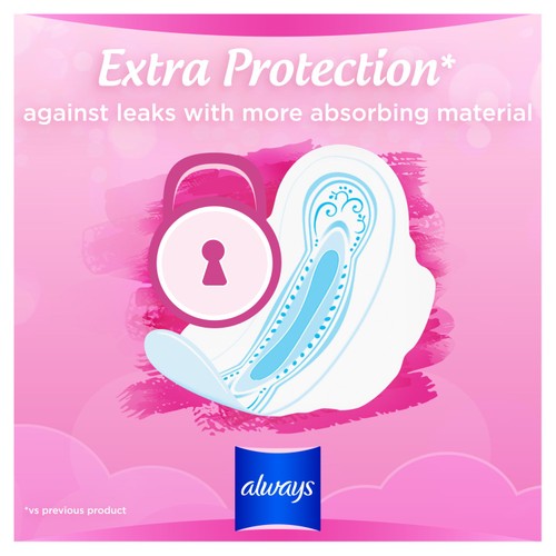 Always Sanitary Towels Sensitive Normal (Size 1) Wings