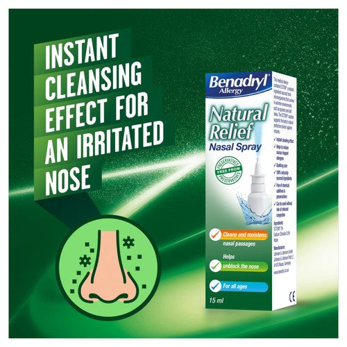 Benadryl Natural Allergy Relief Spray