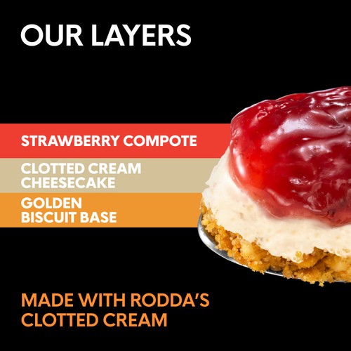 Gu Wild Strawberry & Clotted Cream Cheesecake 2 x 82g