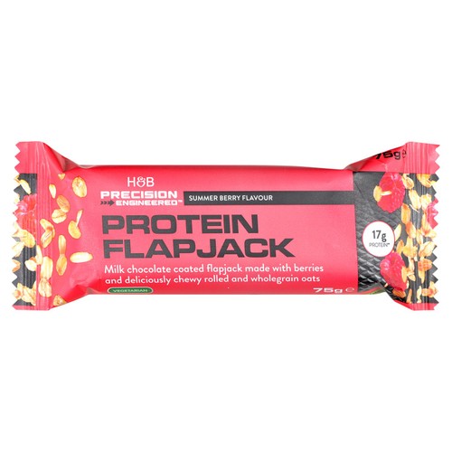 H&B Precision Engineered Protein Flapjack Summer Berry – Interactive Group