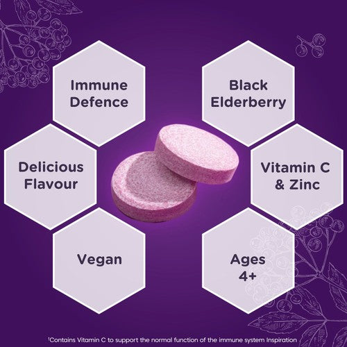 Sambucol Vitamin C & Zinc Effervescent Tablets