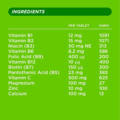 Berocca Blackcurrant Energy Vitamin Effervescent Tablets