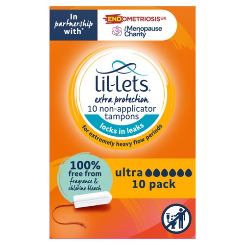 Lil-Lets Smartfit Non-Applicator Tampons Ultra