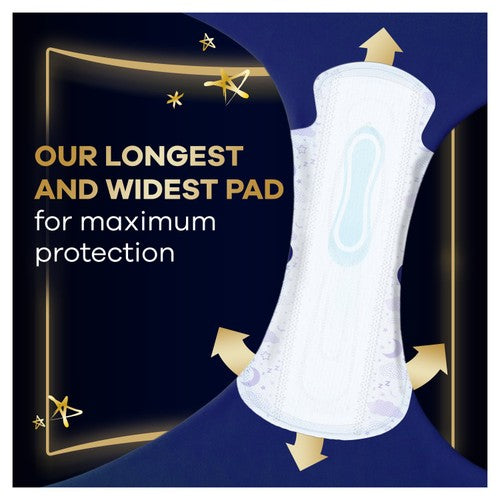 Always Sanitary Towels Ultimate Night With Wings - Size 6