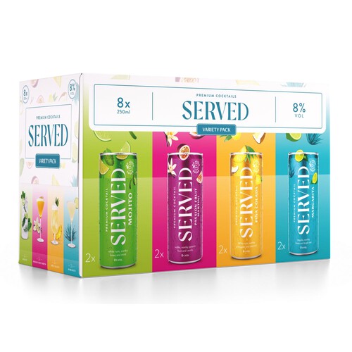 Served Cocktail Variety Pack
