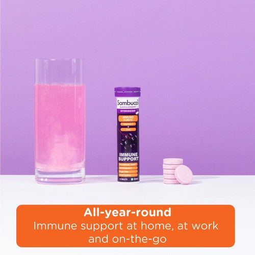 Sambucol Vitamin C & Zinc Effervescent Tablets