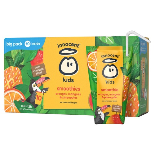 Innocent Kids Oranges, Mangoes & Pineapples Smoothies