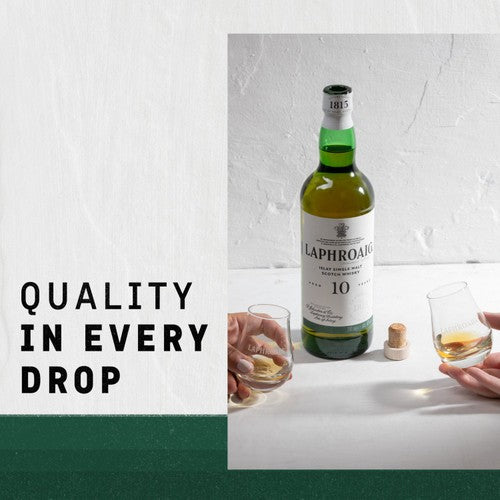 Laphroaig 10 Year Old Islay Single Malt Scotch Whisky