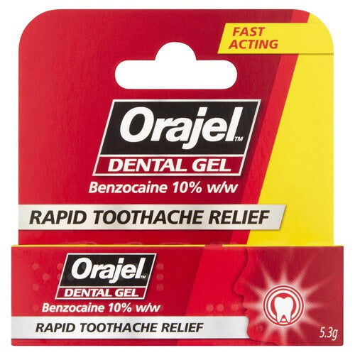 Orajel Rapid Toothache Relief Gel
