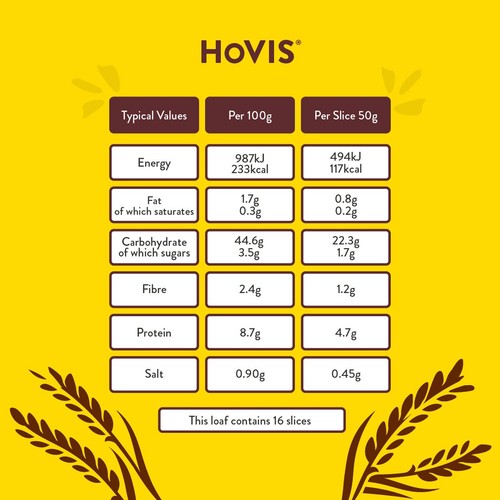 Hovis Soft White Thick Loaf