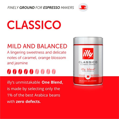 illy Espresso Ground Coffee