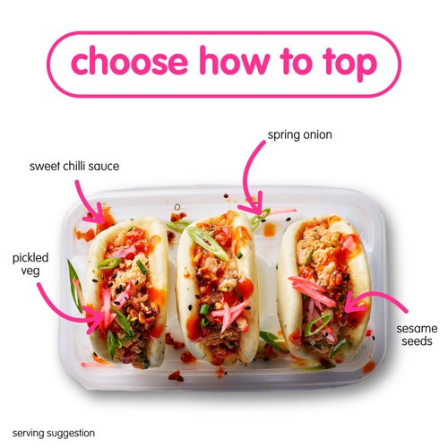itsu prawn bao sliders