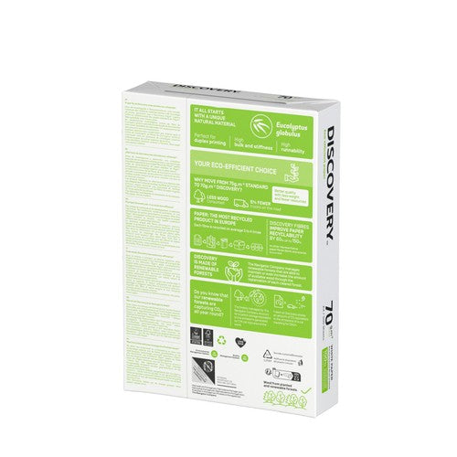 Navigator Discovery A4 Eco Efficient White Printer Paper 70gsm