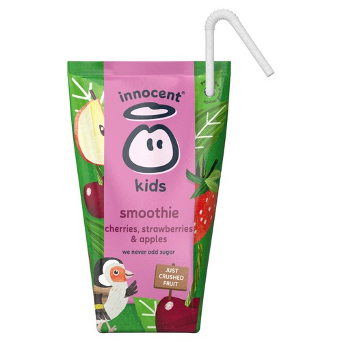 Innocent Kids Cherries, Strawberries & Apples Smoothies