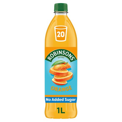 Robinsons Single Strength Orange No Added Sugar