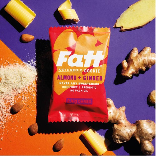 Fatt Almond & Ginger Ketogenic Cookie