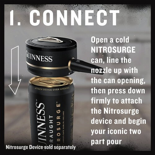 Guinness Draught Nitrosurge Cans (Requires Nitrosurge Device)