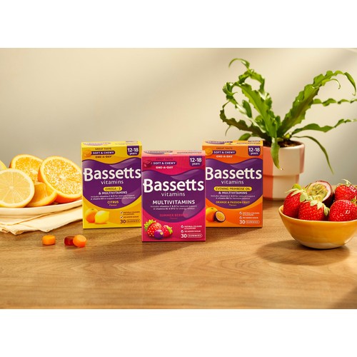 Bassetts Orange & Passion Fruit Multivitamins 12-18yrs
