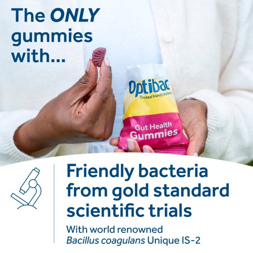 Optibac Probiotics Gut Health Gummies - 30 Gummies