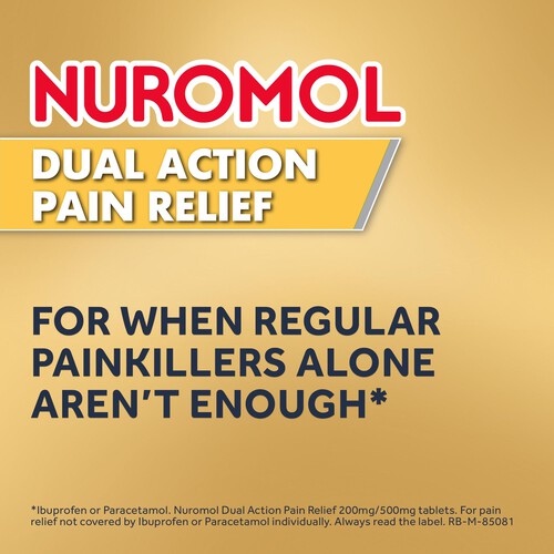 Nuromol Pain Relief Ibuprofen & Paracetamol Tablets