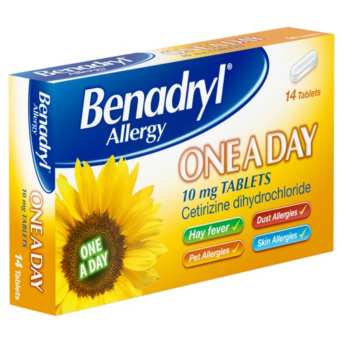 Benadryl One A Day Allergy Tablets