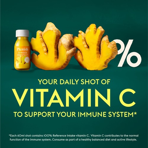 Plenish Ginger Immunity Shot