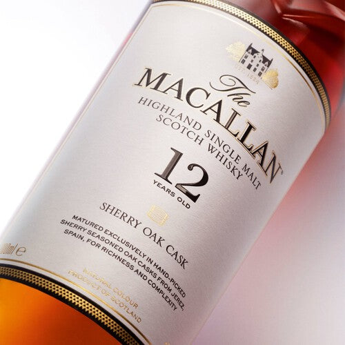 The Macallan 12 Year Old Sherry Oak Single Malt Whisky