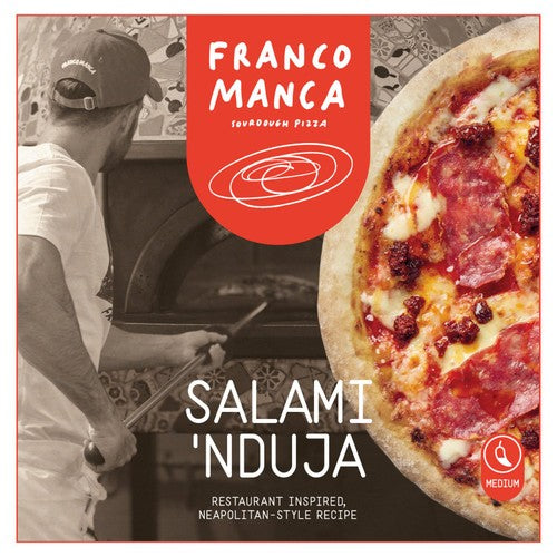 Franco Manca Salami, 'Nduja & Hot Honey Pizza