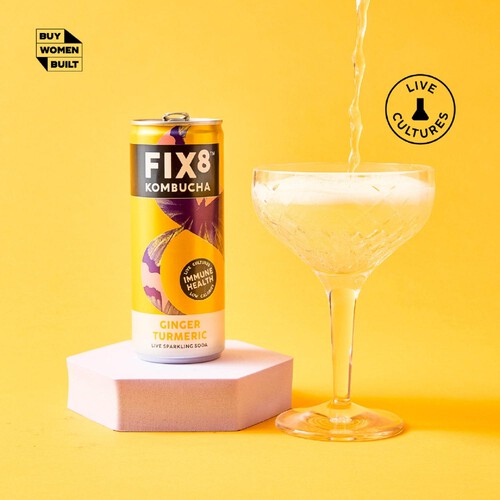 Fix8 Ginger Turmeric Kombucha Multipack