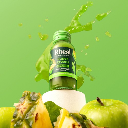 Rheal Superfoods Super Greens Immunity Shot