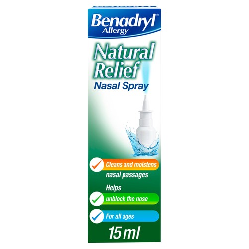Benadryl Natural Allergy Relief Spray