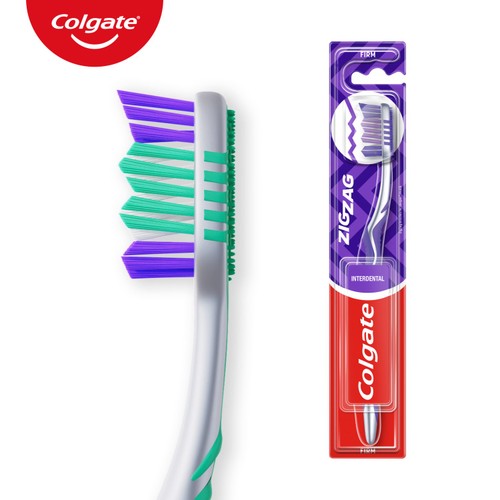 Colgate Zig Zag Flexible Medium Toothbrush With Compact Head