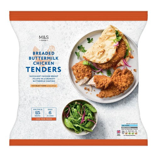 M&S Breaded Buttermilk Chicken Tenders Frozen