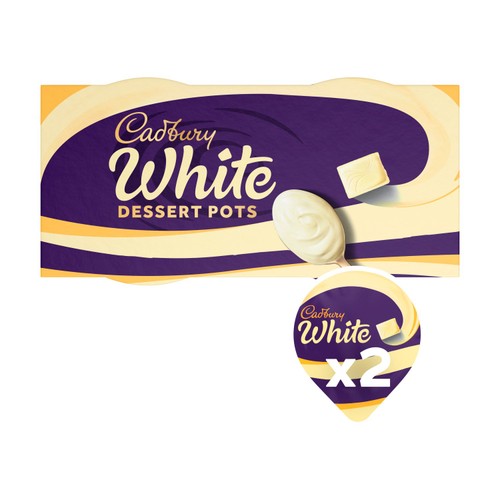 Cadbury Dairy Milk Winter Edition Chocolate Dessert Pots 2 x 60g (120g)