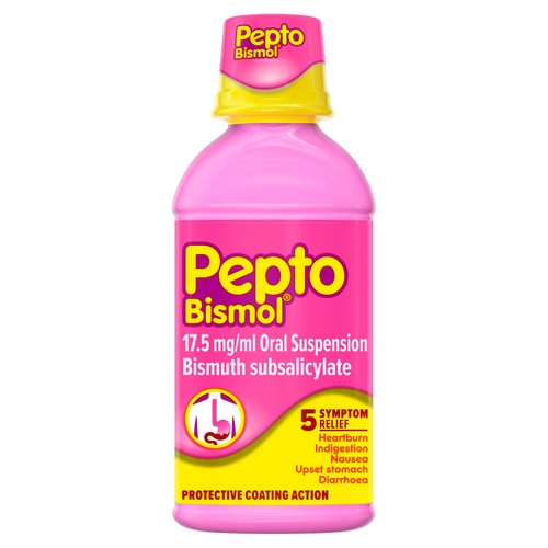 Pepto-Bismol For 5 Symptom Stomach Relief 480ml