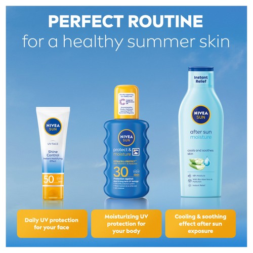 NIVEA SUN Protect & Moisture SPF 30 Sun Lotion Spray