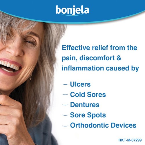 Bonjela Adult Sugar Free Oral Pain Relieving Gel