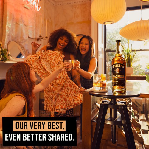 Jameson Black Barrel Triple Distilled Blended Irish Whiskey