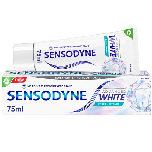 Sensodyne Advanced White Enamel Defence Paste 75ml