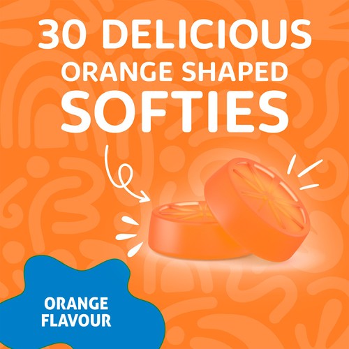 Haliborange Kid's Softies Multivitamin Orange Gummies 3-12yrs