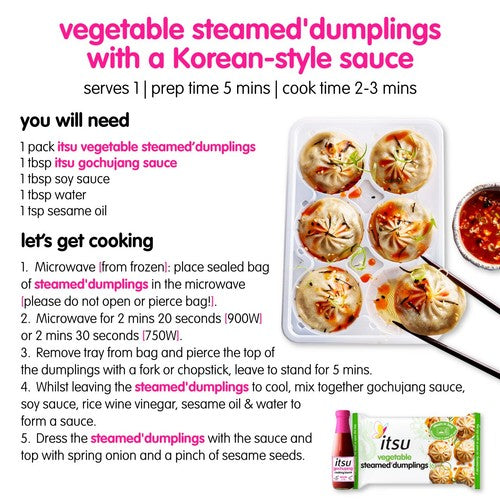 itsu Vegetable Steamed Dumplings
