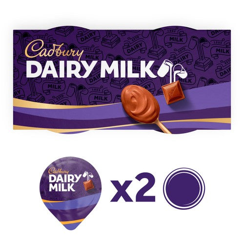 Cadbury Dairy Milk Pots of Joy Chocolate Dessert 2x60g